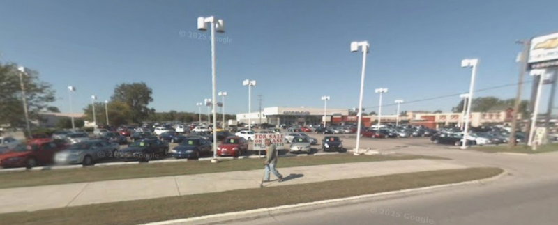 Gardens Roller Rink - 2008 Chevy Dealer (newer photo)